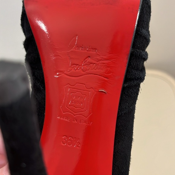 Christian Louboutin Greissimo Suede Pumps - Picture 11 of 12